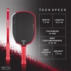 image:imageJOOLA Agassi PRO IV 16mm Pickleball Paddle wExtended Sweet Spot  Carbon Fiber Surface Increases Spin amp Control  SK Film for Power amp Larger Sweet spot  UPAA Certified  USAP Approved  NFC ChipSingle  14mm Carbon  Agassi Pro