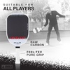 image:imageJOOLA Agassi PRO IV 16mm Pickleball Paddle wExtended Sweet Spot  Carbon Fiber Surface Increases Spin amp Control  SK Film for Power amp Larger Sweet spot  UPAA Certified  USAP Approved  NFC ChipSingle  16mm Carbon GRAF Edge