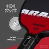 image:imageJOOLA Agassi PRO IV 16mm Pickleball Paddle wExtended Sweet Spot  Carbon Fiber Surface Increases Spin amp Control  SK Film for Power amp Larger Sweet spot  UPAA Certified  USAP Approved  NFC ChipSingle  16mm Carbon  Agassi Edge