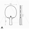 image:imageJOOLA Carbon Pro Professional Ping Pong Paddle  Racket with Carbonwood Technology amp RedBlack JOOLA 4 You Rubber  Table Tennis Racket Designed for SpeedRed