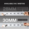 image:imageJOOLA Clear Edge Guard Tape  Protects Pickleball Paddle Edge Guard amp Covers Lead Tape  Fits All Brands and Most Paddle Sizes  Choose Either 28mm or 30mm ThicknessBlack