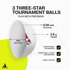 image:imageJOOLA Duo Pro Ping Pong Paddles Set of 2  Professional Table Tennis Paddles Three Advanced 3 Star Tournament Ping Pong Balls and Carrying Case  Advanced Table Tennis RacketsRed