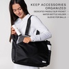 image:imageJOOLA Everyday Tote Bag  Pickleball Tote with Paddle Pocket Laptop Sleeve amp Ventilated Shoe Compartment  BlackWhiteLatteWhite