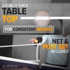 image:imageJOOLA Indoor 15mm Ping Pong Table with Quick Clamp Ping Pong Net Set  Single Player Playback Mode  Regulation Size Table Tennis Table  Compact Storage Ping Pong TableQuadri