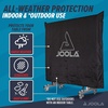 image:imageJOOLA Indoor Ping Pong Table Cover Fits Both Folding amp Flat Tables with Nets  Easy Lift Water Resistant Cover  Dual Function Fits 9x5 Surface in Upright or Down PositionsOutdoor