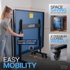 image:imageJOOLA Inside Professional MDF Indoor Ping Pong Table with Quick Clamp Table Tennis Net and Post Set  10 Minute Easy Assembly  Tournament Quality  Foldable with Single Player Playback Mode18mm Blue