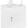 image:imageJOOLA Overnight Puff Bag  Lightweight Travel Duffel with Padded Laptop Sleeve Ventilated Shoe Pocket Water Bottle Storage Multiple Secure Zip Pockets amp Quilted Design for Work Gym amp Weekend TripsWhite