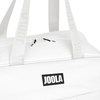 image:imageJOOLA Overnight Puff Bag  Lightweight Travel Duffel with Padded Laptop Sleeve Ventilated Shoe Pocket Water Bottle Storage Multiple Secure Zip Pockets amp Quilted Design for Work Gym amp Weekend TripsWhite