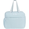 image:imageJOOLA Overnight Puff Bag  Lightweight Travel Duffel with Padded Laptop Sleeve Ventilated Shoe Pocket Water Bottle Storage Multiple Secure Zip Pockets amp Quilted Design for Work Gym amp Weekend TripsBlue Breeze