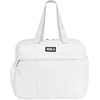 image:imageJOOLA Overnight Puff Bag  Lightweight Travel Duffel with Padded Laptop Sleeve Ventilated Shoe Pocket Water Bottle Storage Multiple Secure Zip Pockets amp Quilted Design for Work Gym amp Weekend TripsWhite