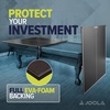 image:imageJOOLA Ping Pong Conversion Top with Net Set for Billiard and Pool Tables  Regulation Top Converts Billiards into Ping Pong Table  Includes Foam Padding for Protection  Steel Frame OptionFull Foam Back
