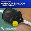 image:imageJOOLA Primo Pickleball Balls  Tournament Indoor and Outdoor Pickleball Balls  USAPA Approved  Ideally Weighted and Precision Crafted 40 Hole Design Official Size100 Pack