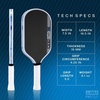 image:imageJOOLA Pro IV Pickleball Paddles  Raw Carbon Fiber Surface  Perseus Hyperion Scorpeus amp Magnus Shapes  14mm16mm  Tech Flex Power  Propulsion Core  Wide or Elongated  UPAA and USAP ApprovedHyperion
