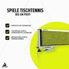 image:imageJOOLA Snapper Professional Table Tennis Net and Post Set  Portable and Easy Setup 72 Regulation Size Ping Pong Spring Activated Clamp Net Silver