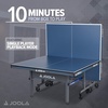 image:imageJOOLA Tour Indoor Ping Pong Table with Quick Clamp Table Tennis Net  10 Minute Assembly  Foldable Indoor Surface with Single Player Playback Mode  Competition Grade MDF Top  Tournament QualityTour 2500