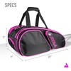 image:imageJOOLA Tyson McGuffin Tour Elite Bag  Backpack amp Duffle Bag for Paddles amp Pickleball Accessories  Thermal Insulated Pockets Hold 4 Paddles  Includes Fence Hook