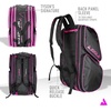 image:imageJOOLA Tyson McGuffin Tour Elite Bag  Backpack amp Duffle Bag for Paddles amp Pickleball Accessories  Thermal Insulated Pockets Hold 4 Paddles  Includes Fence Hook