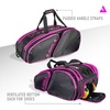 image:imageJOOLA Tyson McGuffin Tour Elite Bag  Backpack amp Duffle Bag for Paddles amp Pickleball Accessories  Thermal Insulated Pockets Hold 4 Paddles  Includes Fence Hook