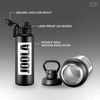 image:imageJOOLA Water Bottle BlackWhite  40ozBlack and White