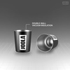 image:imageJOOLA Water Bottle BlackWhite  40ozBlack and White