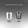image:imageJOOLA Water Bottle BlackWhite  40ozBlack and White