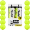 image:imageJOOLA HC40 Hardcourt Pickleball Balls with Storage Tube  USAP Approved Balls for Tournament Play  Durable Pickleballs for Indoor Play amp Outdoor Courts12 Pack