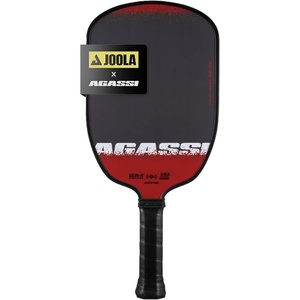 image:imageJOOLA Agassi PRO IV 16mm Pickleball Paddle wExtended Sweet Spot  Carbon Fiber Surface Increases Spin amp Control  SK Film for Power amp Larger Sweet spot  UPAA Certified  USAP Approved  NFC ChipSingle  16mm Carbon  Agassi Edge