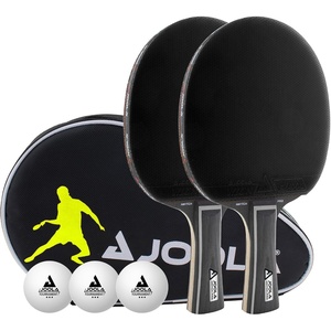 image:imageJOOLA Duo Pro Ping Pong Paddles Set of 2  Professional Table Tennis Paddles Three Advanced 3 Star Tournament Ping Pong Balls and Carrying Case  Advanced Table Tennis RacketsBlack