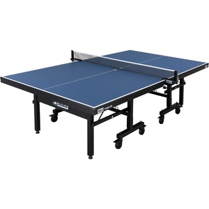 image:imageJOOLA Inside Professional MDF Indoor Ping Pong Table with Quick Clamp Table Tennis Net and Post Set  10 Minute Easy Assembly  Tournament Quality  Foldable with Single Player Playback Mode25mm Blue