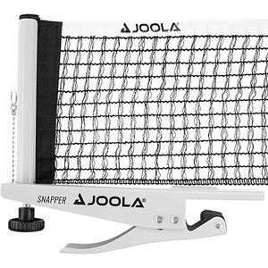 image:imageJOOLA Snapper Professional Table Tennis Net and Post Set  Portable and Easy Setup 72 Regulation Size Ping Pong Spring Activated Clamp Net Silver