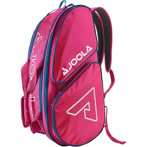 image:imageJOOLA Tour Elite Pro Pickleball Bag  Backpack amp Duffle Bag for Paddles amp Pickleball Accessories  Thermal Insulated Pockets Hold 4 Paddles  Includes Fence HookHot PinkBlue